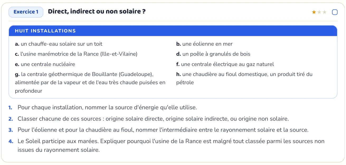 L’exercice te fait appliquer