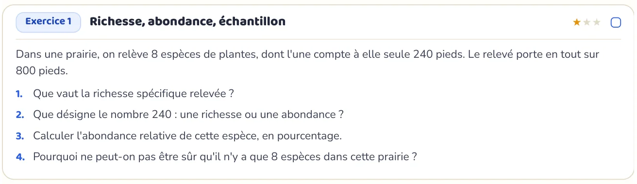 L’exercice te fait appliquer